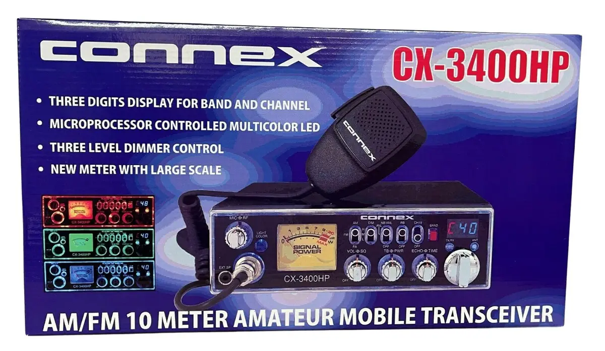 Connex 10 Meter Radio - Connex Cx3400hp 1