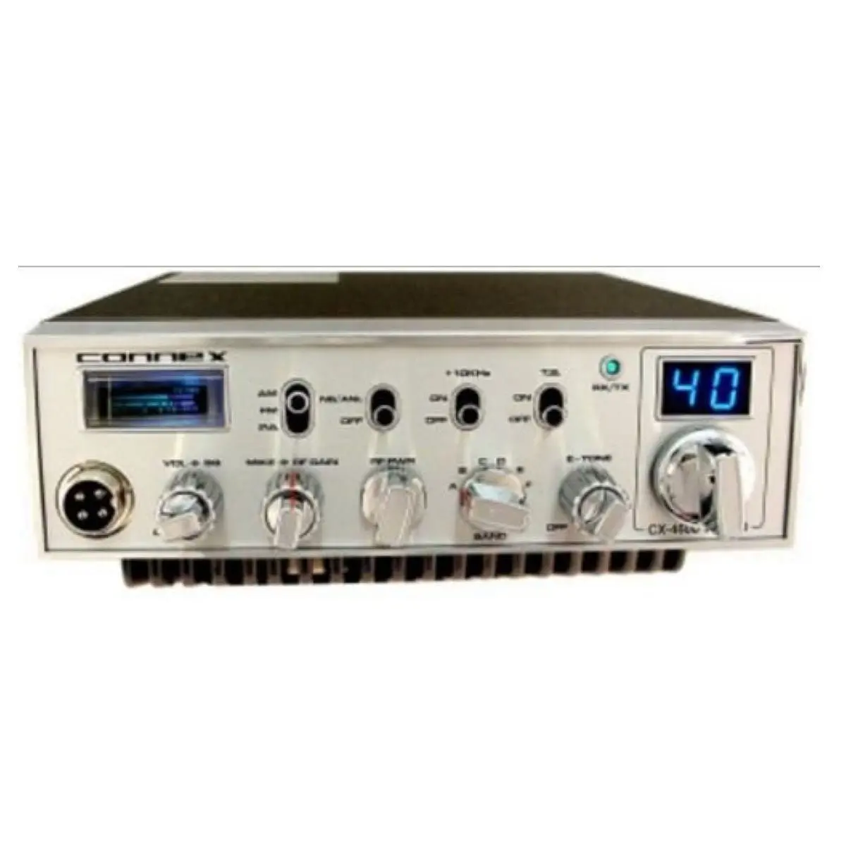 Connex Cx46 Tn1 10 Meter Radio, Drx-9010 External Speaker, Drx-6560 4 Pin Noise Cancelling Dynamic Microphone, Combo 2