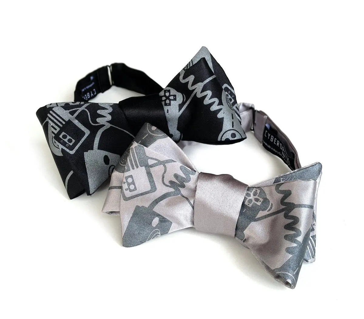 Video Game Controllers Bow Tie. "Control Freak" Joystick Bowtie. 1