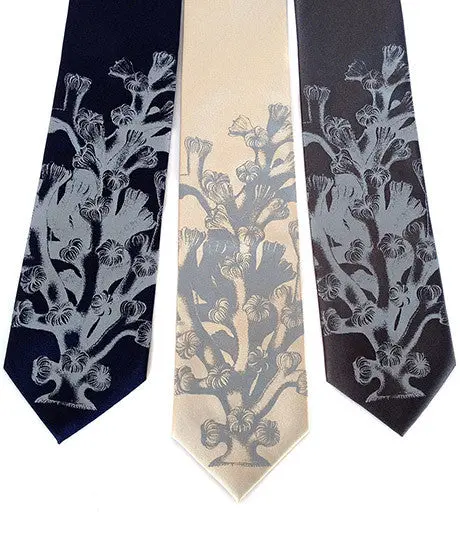 Coral Reef Silk Necktie 1
