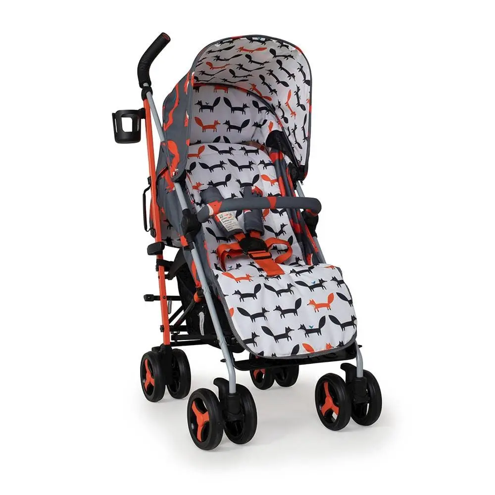 Cosatto Supa 3 Pushchair Charcoal Mister Fox 1