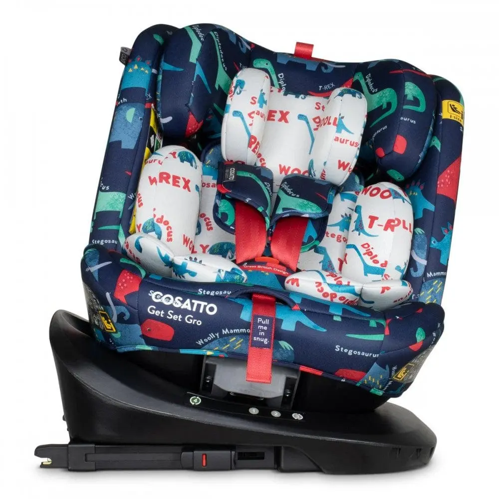 Cosatto Get Set Gro I-Size 360 Car Seat - D Is For Dino 1