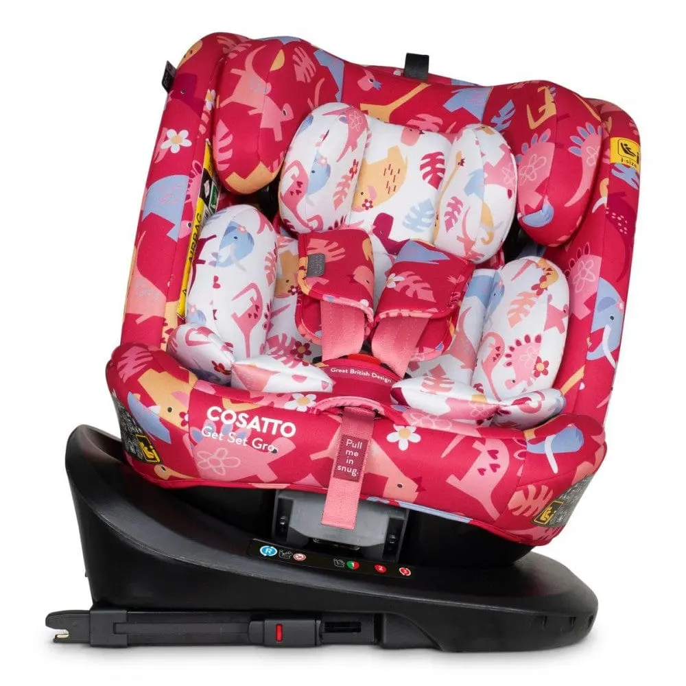Cosatto Get Set Gro I-Size 360 Car Seat - Dino Delite 1