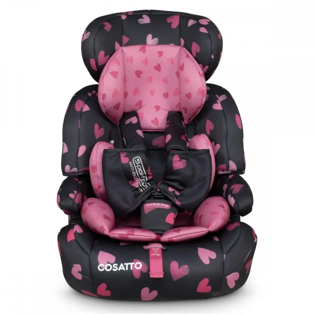 Cosatto Zoomi Car Seat Charcoal Lighthearted 1