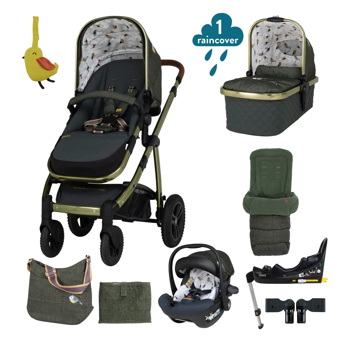 Cosatto Wow 2 Acorn Everything Travel System Bureau 1