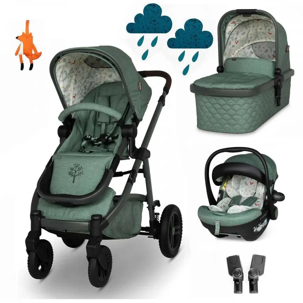Cosatto Wow 3 Acorn Car Seat Bundle Meadow 1