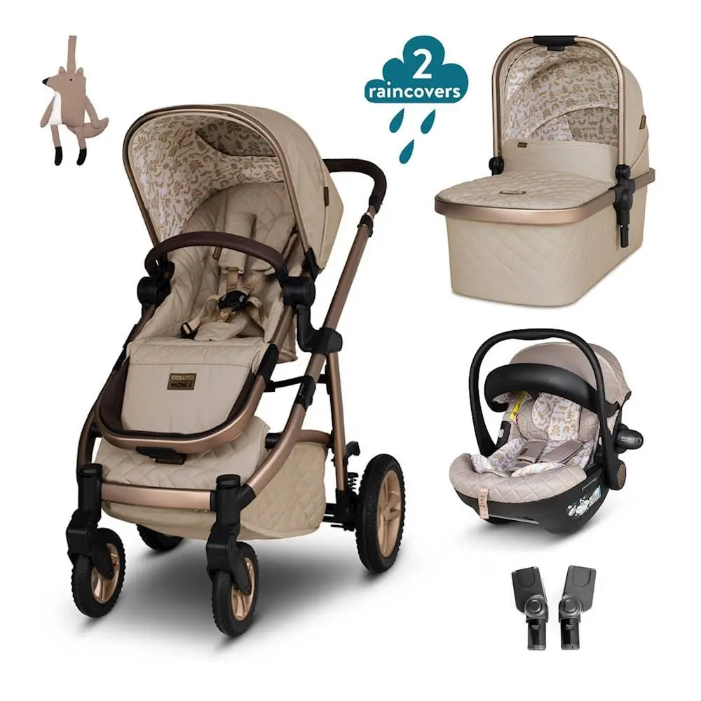 Cosatto Wow 3 Acorn Car Seat Bundle Whisper 1