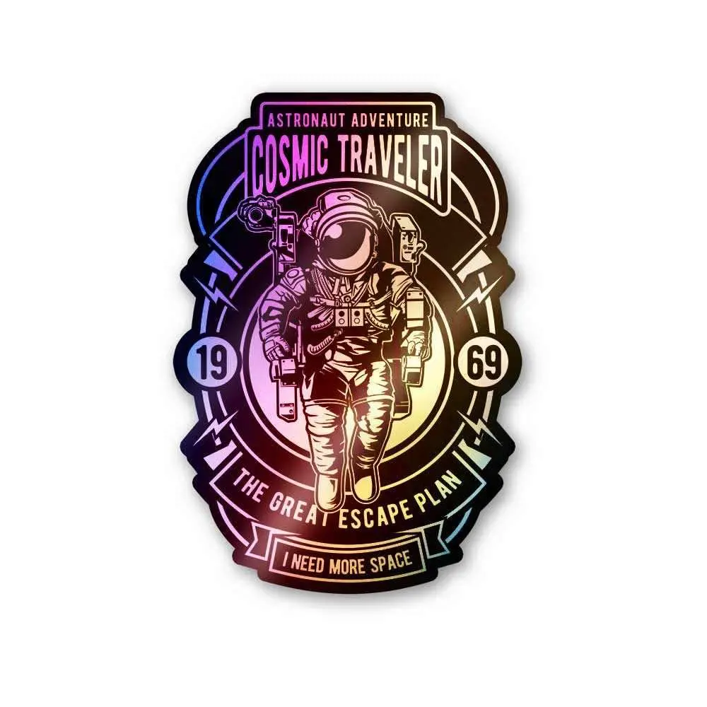 Cosmic Traveler Holographic Stickers 1