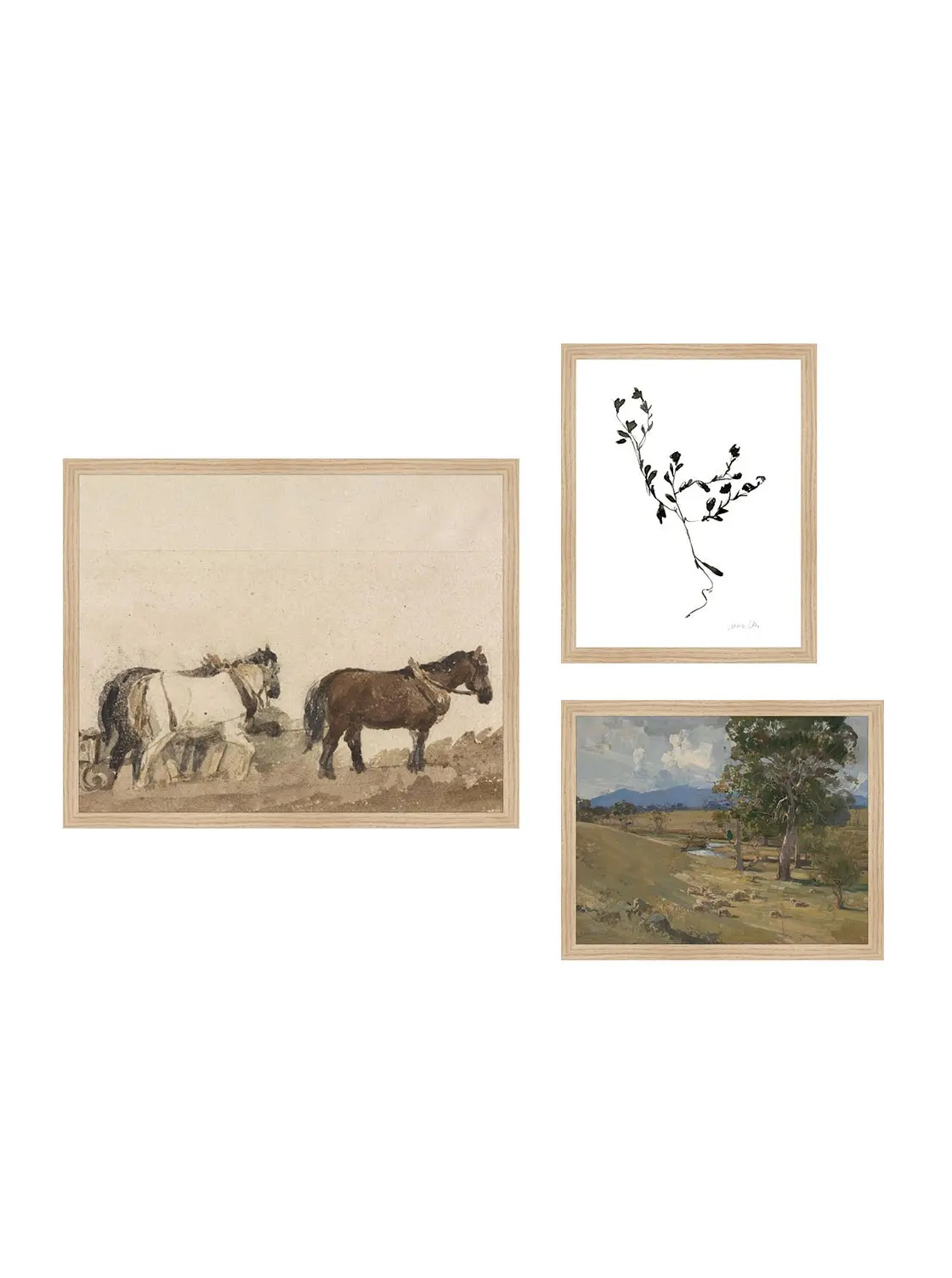 Countryside 3-Piece Gallery Art Bundle 1