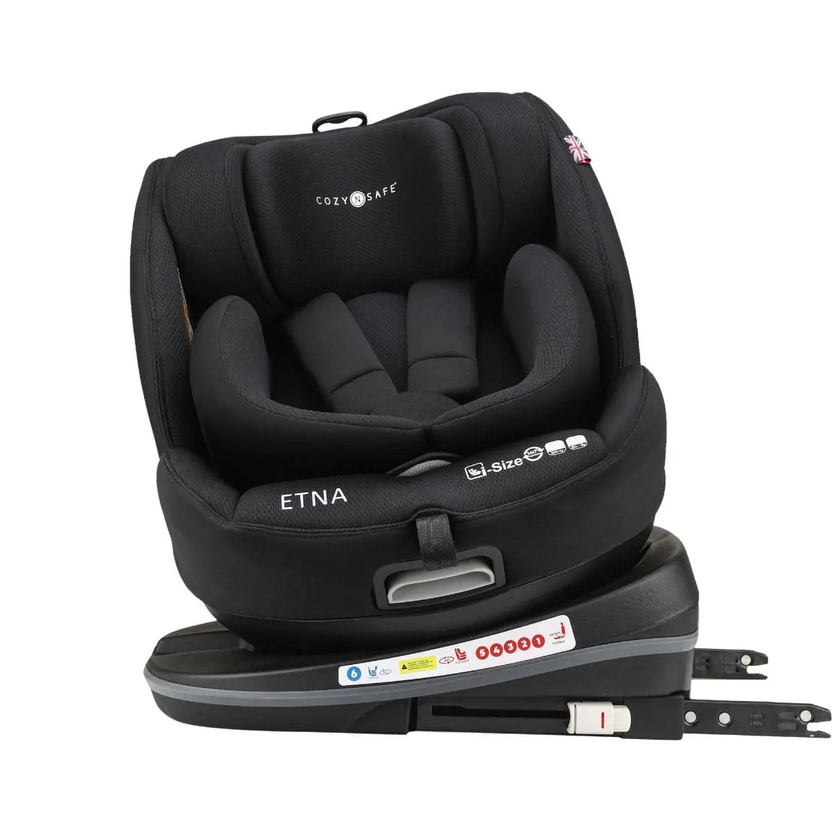 Cozy N Safe Etna I-Size 360 40-150Cm - Mid Black 1