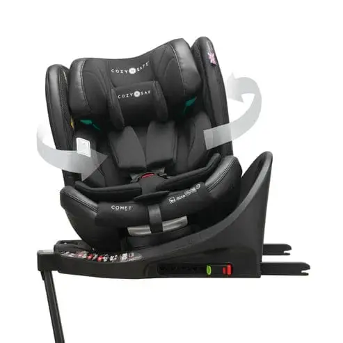 Cozy N Safe Comet I-Size 360° Rotation Car Seat- Onyx 1
