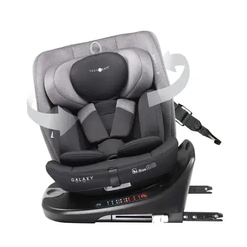 Cozy N Safe Galaxy I-Size 40-150Cm - Black/Grey 1