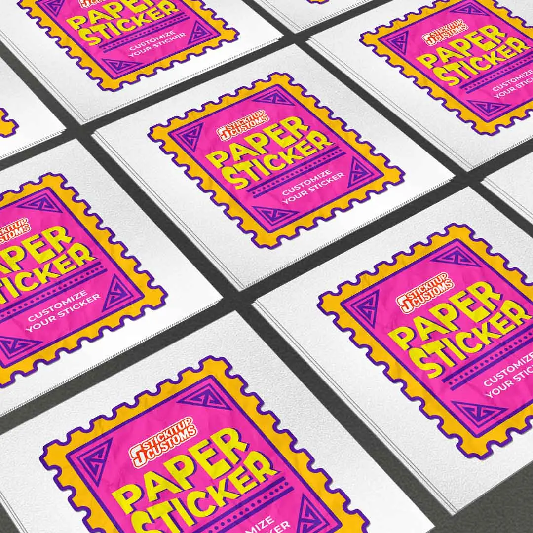 Custom Paper Sticker 1