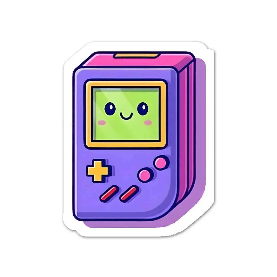 Cute Gameboy Sticker 2