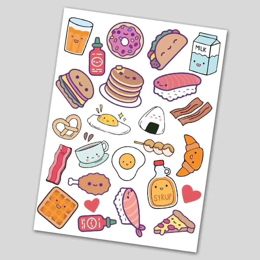 Cute Mini Stickers Sheet 1