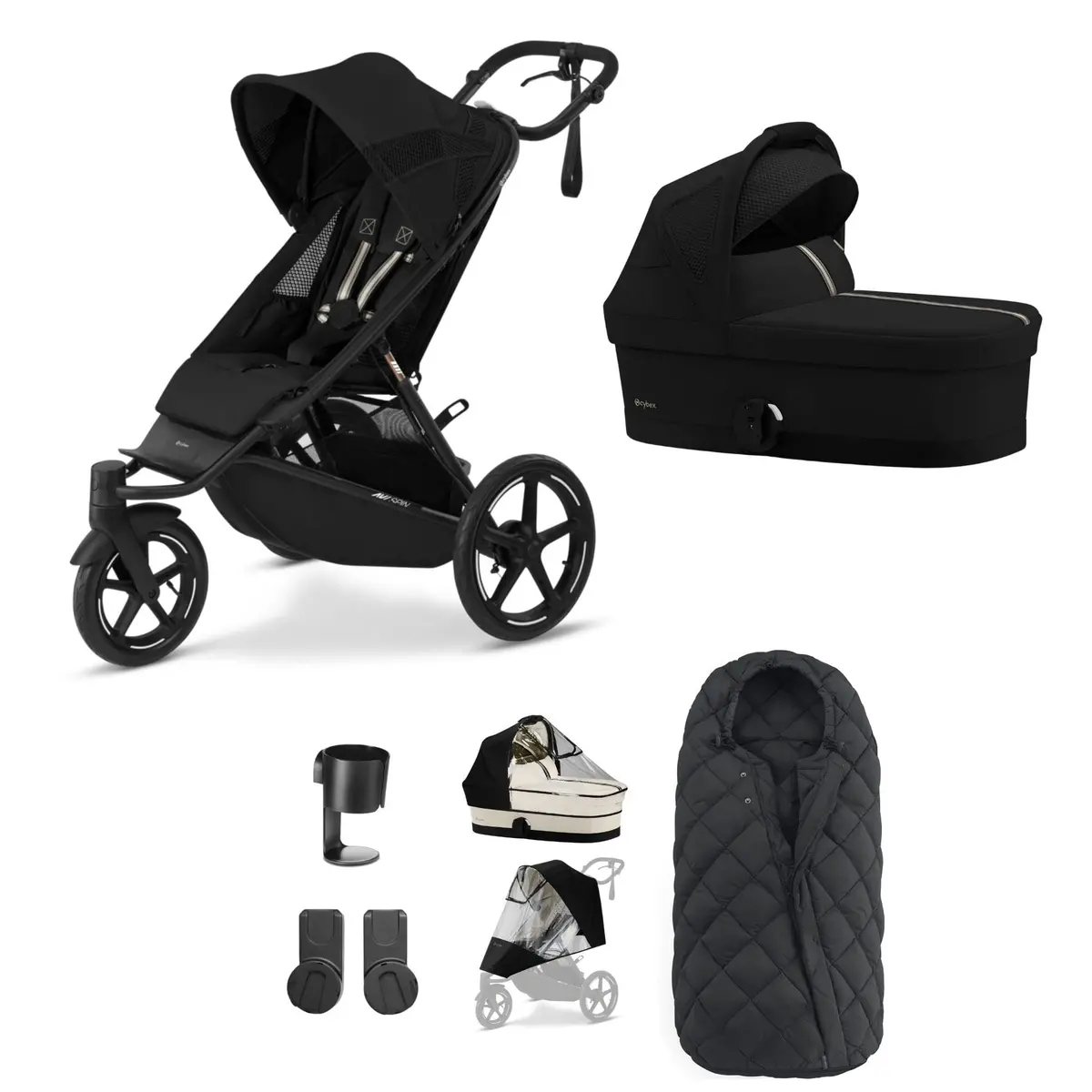 Cybex Avi Spin Essential Kit - Moon Black 2