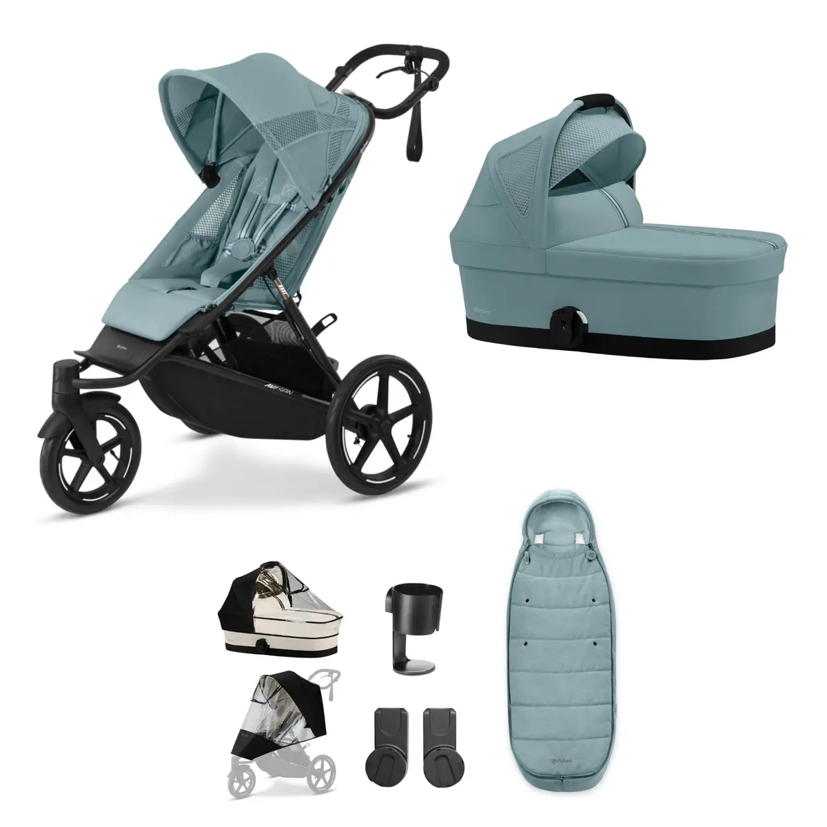 Cybex Avi Spin Essential Kit - Stormy Blue 1