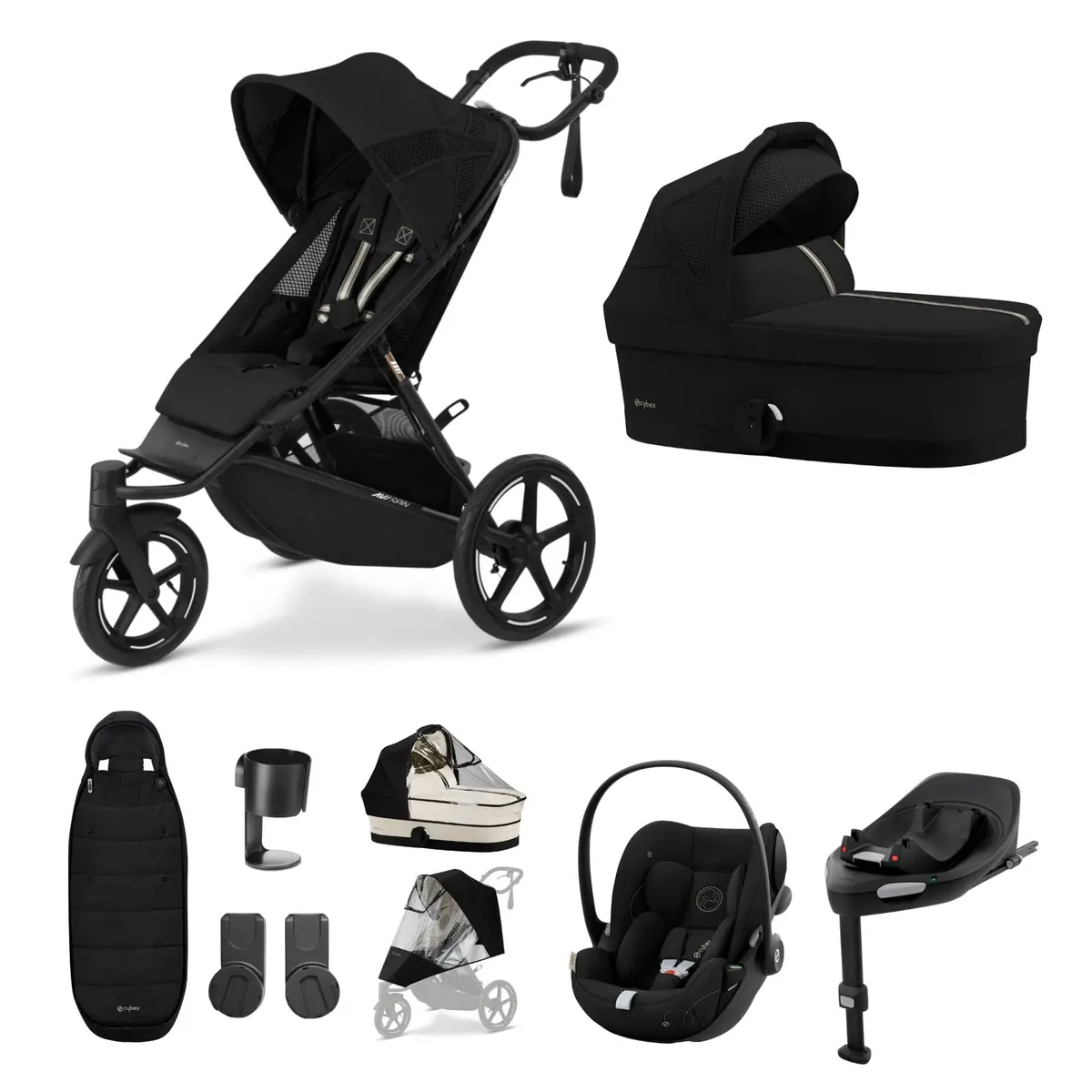 Cybex Avi Spin Luxury Kit - Moon Black 1