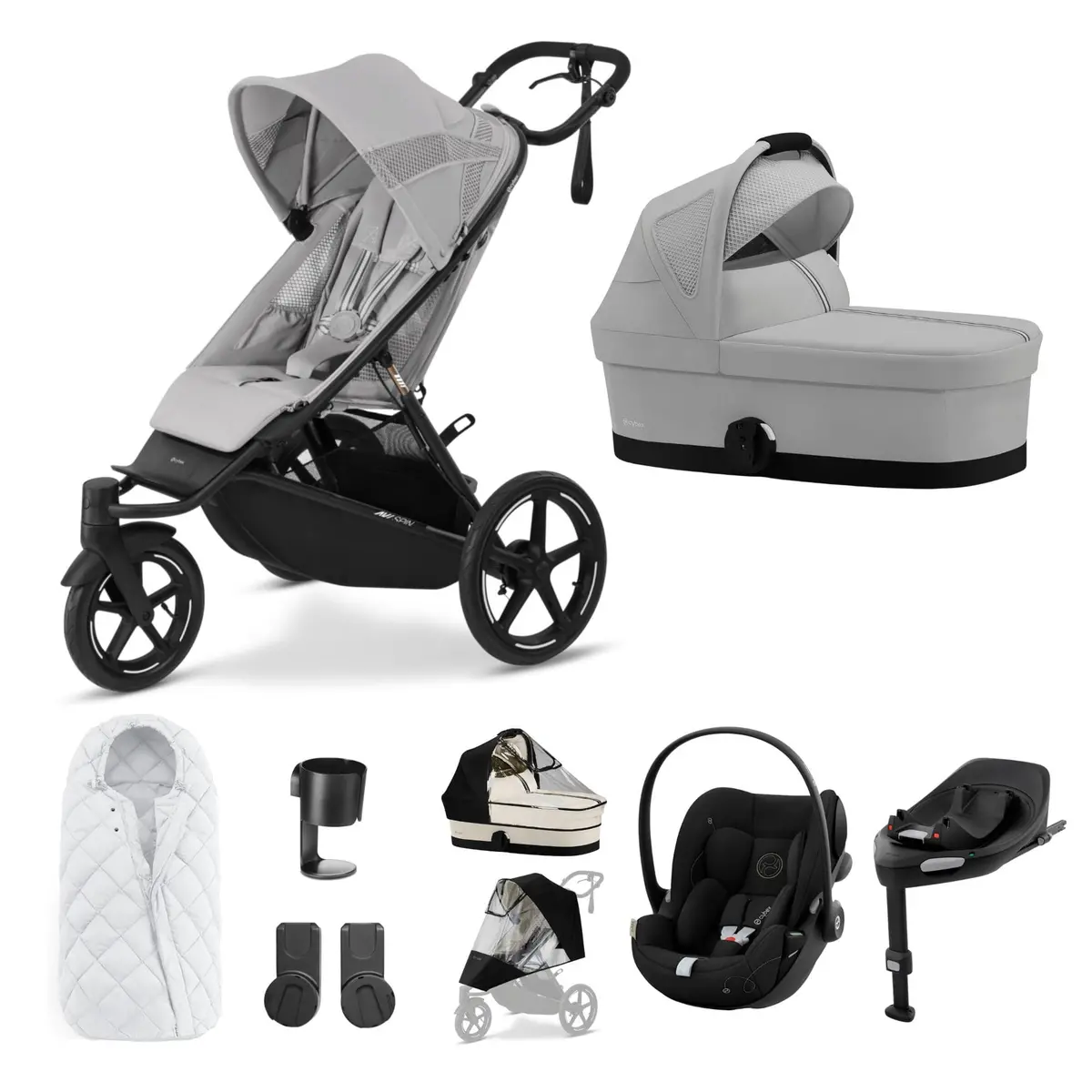 Cybex Avi Spin Luxury Kit - Fog Grey 3