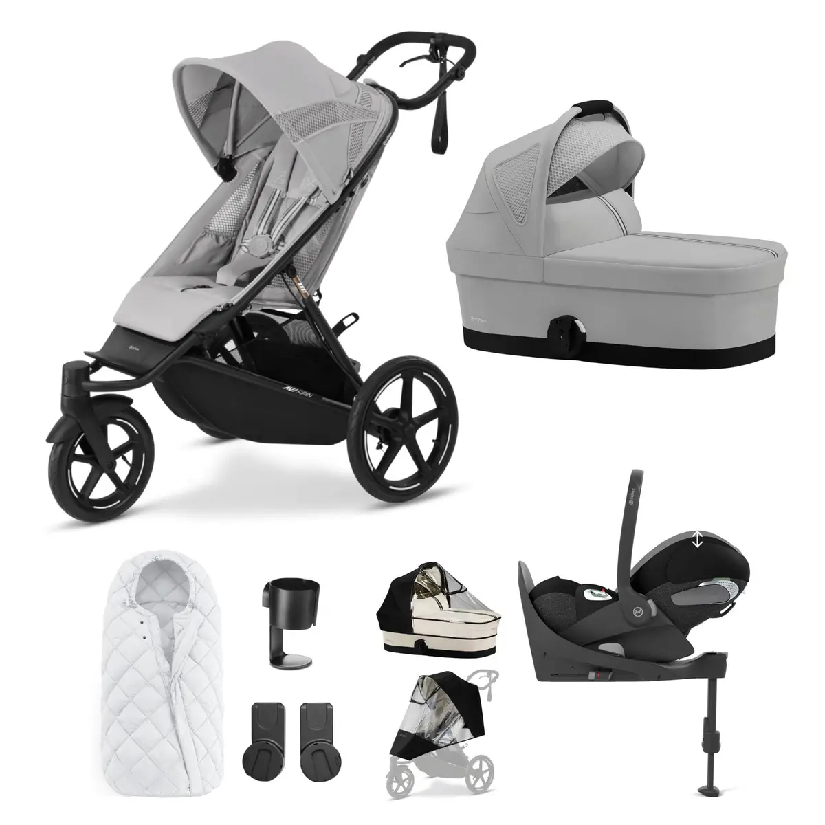 Cybex Avi Spin Luxury Kit - Fog Grey 4