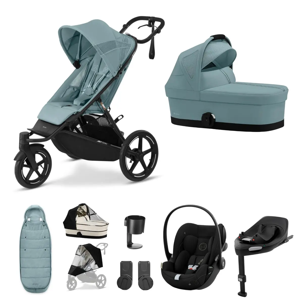 Cybex Avi Spin Luxury Kit - Stormy Blue 1