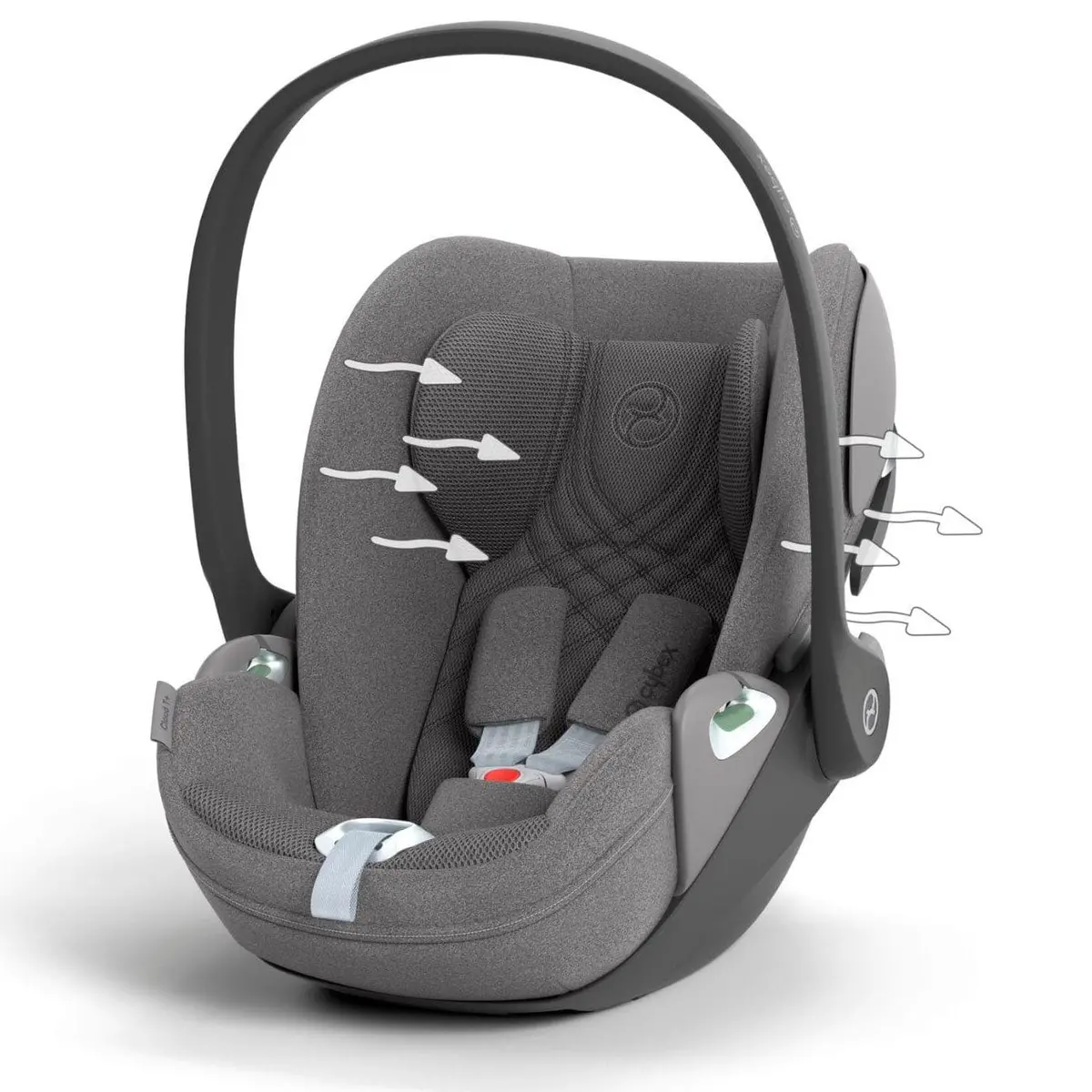 Cybex Cloud T Plus I-Size Car Seat - Mirage Grey 2