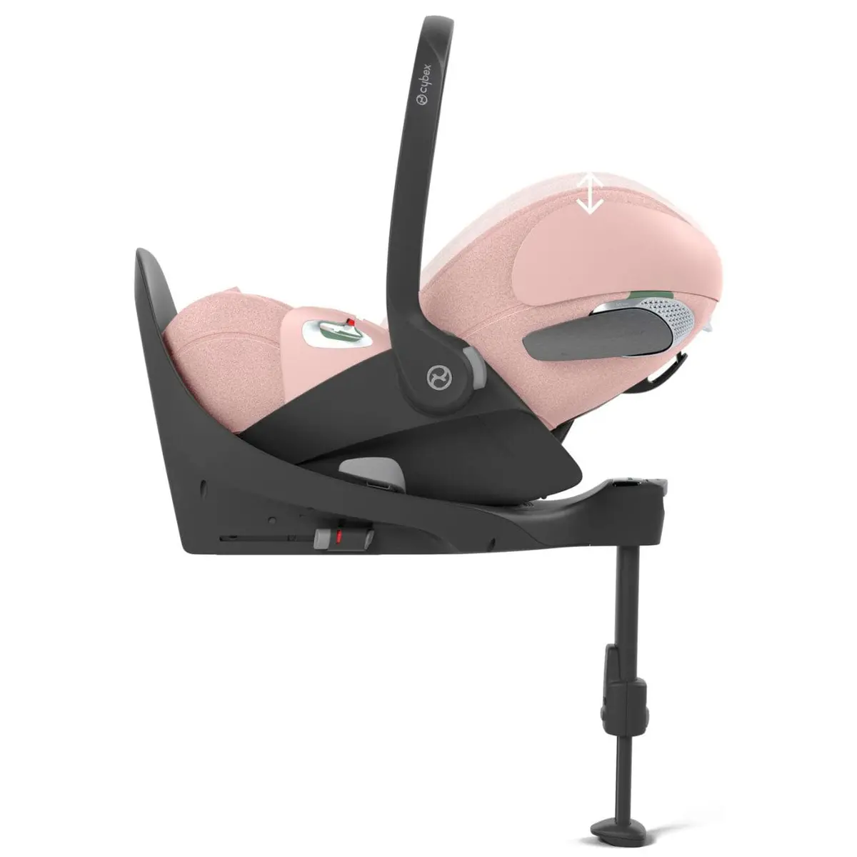 Cybex Cloud T Plus I-Size Car Seat - Peach Pink 2
