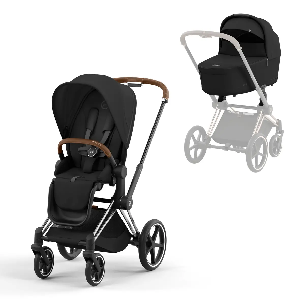 Cybex Priam & Lux Cot - Sepia Black 2