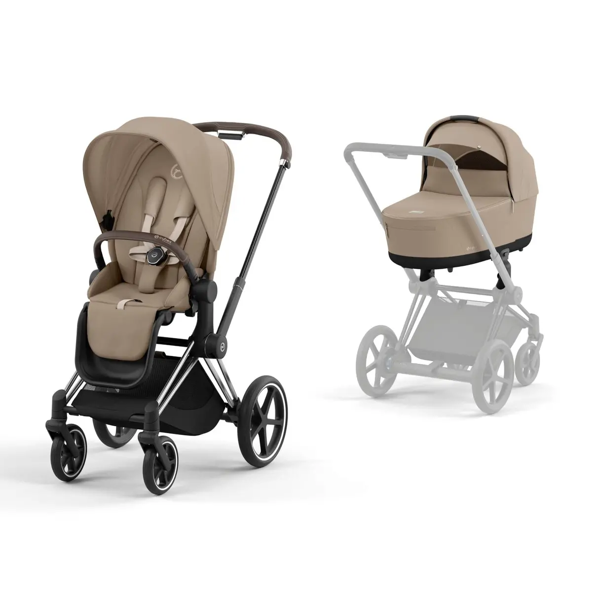 Cybex Priam & Lux Cot - Cozy Beige 2