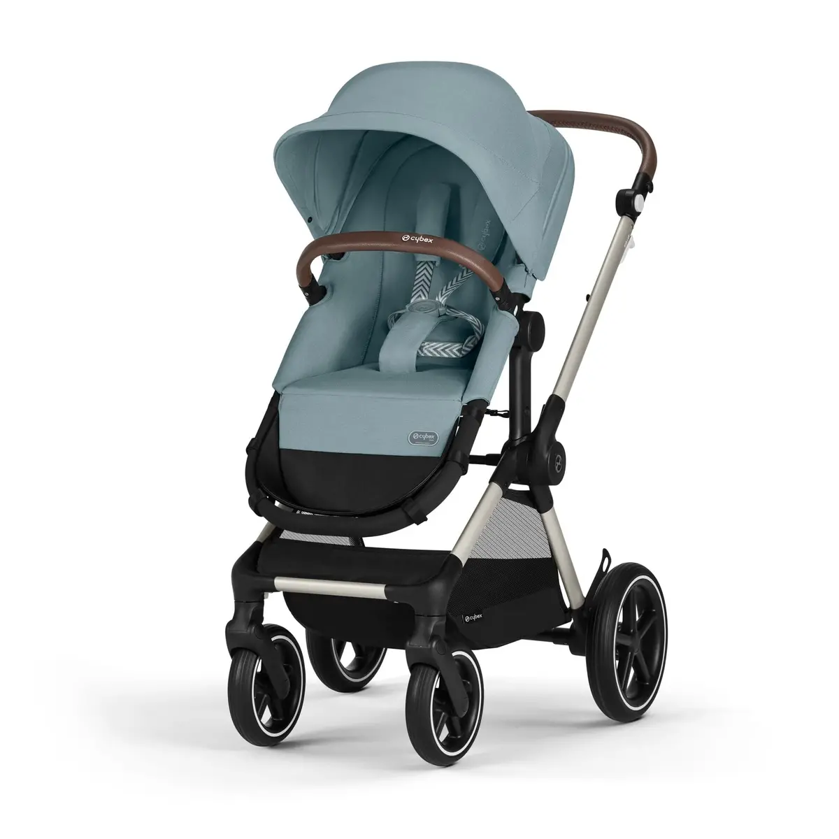 Cybex Eos Lux Essentials 7 Piece Bundle - Stormy Blue 2