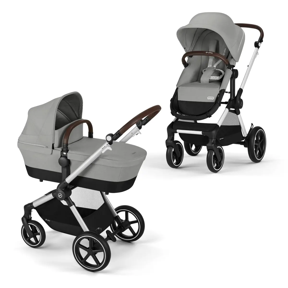 Cybex Eos Lux Stroller - Stone Grey 1