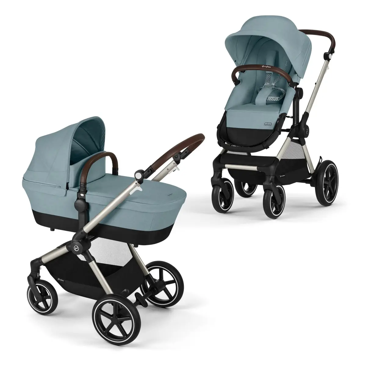 Cybex Eos Lux Stroller - Stormy Blue 1