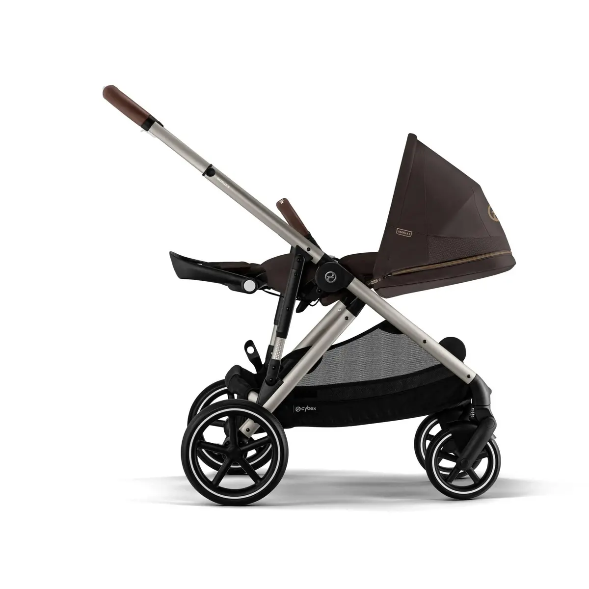 Cybex Gazelle S Essential Bundle - Taupe/Chocolate Brown 5