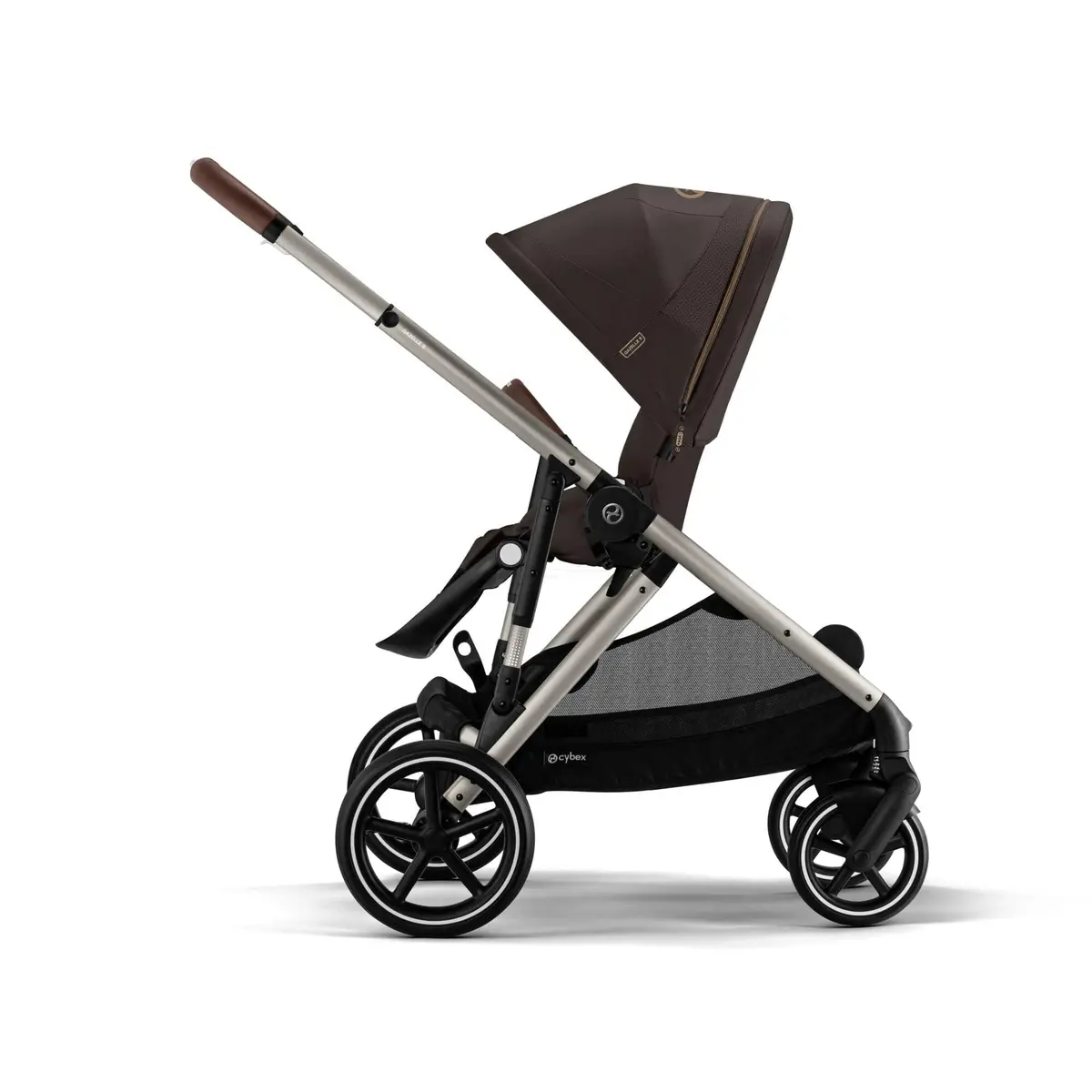 Cybex Gazelle S Essential Bundle - Taupe/Chocolate Brown 3