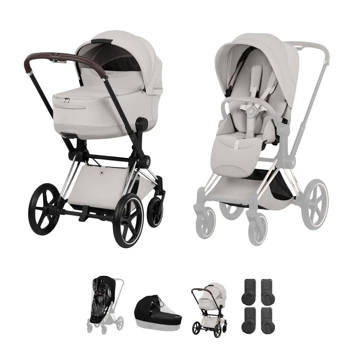 Cybex Priam Pushchair Set - Style Collection - City Grey 3