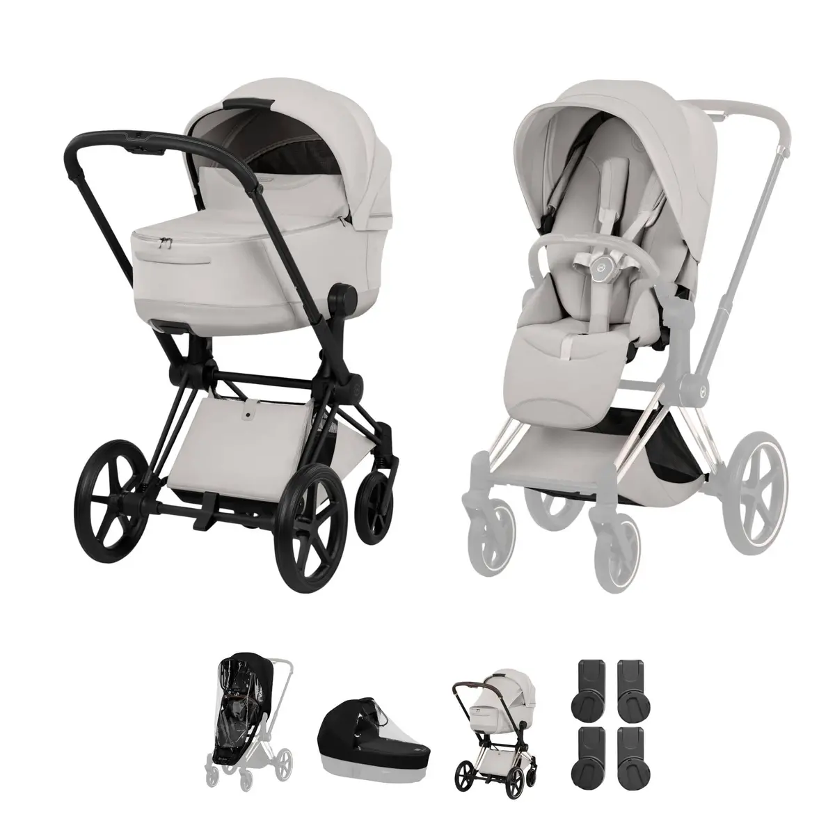 Cybex Priam Pushchair Set - Style Collection - City Grey 2