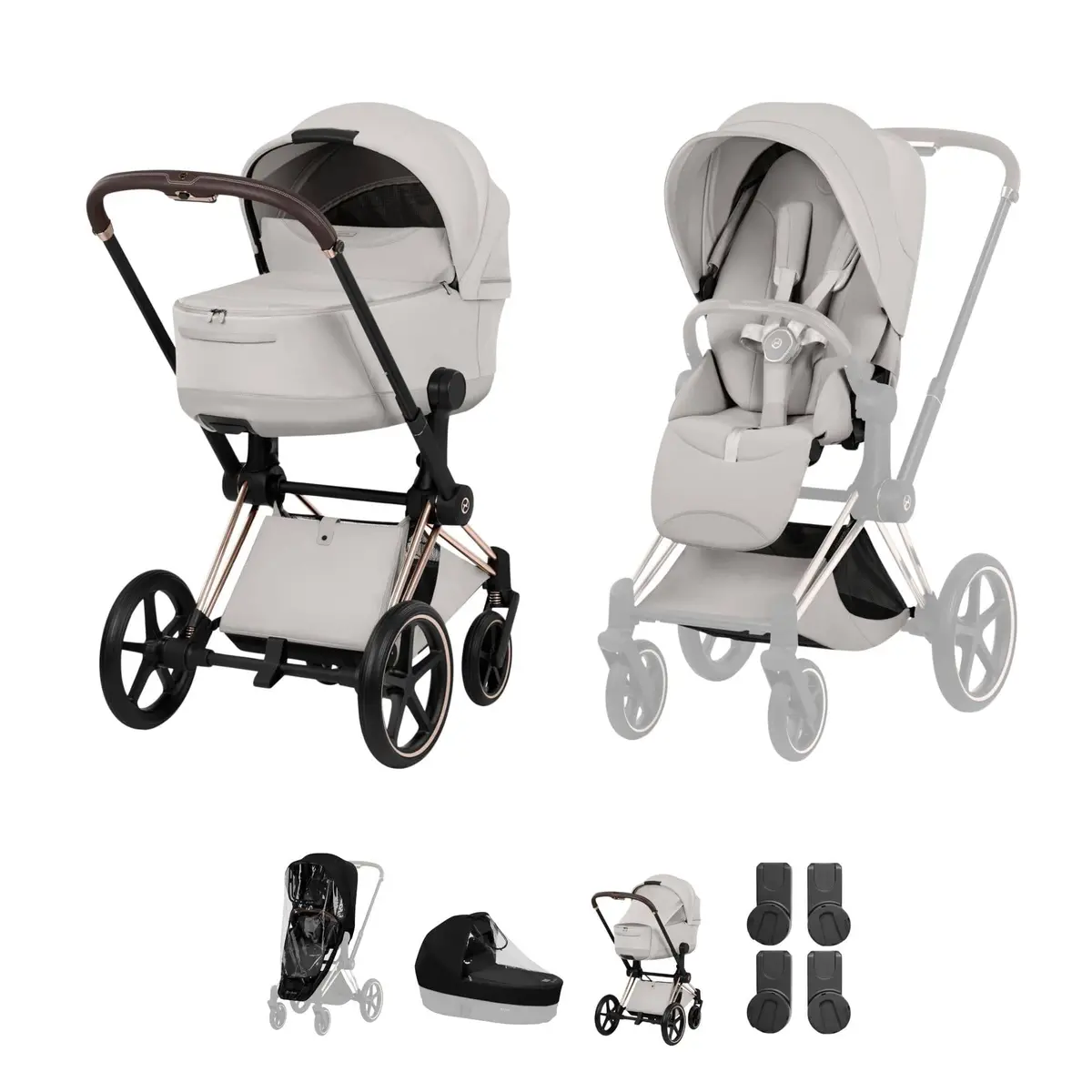 Cybex Priam Pushchair Set - Style Collection - City Grey 1