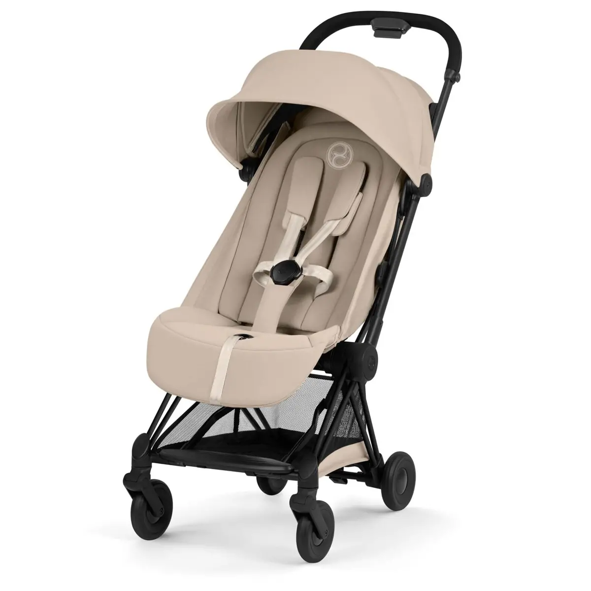 Cybex Coya Comfort Collection - Matt Black/Cozy Beige 1