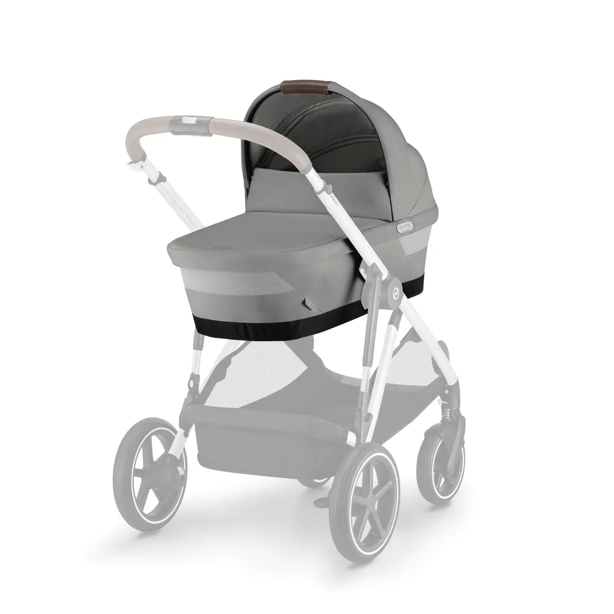 Cybex Gazelle S Cot - Stone Grey 1