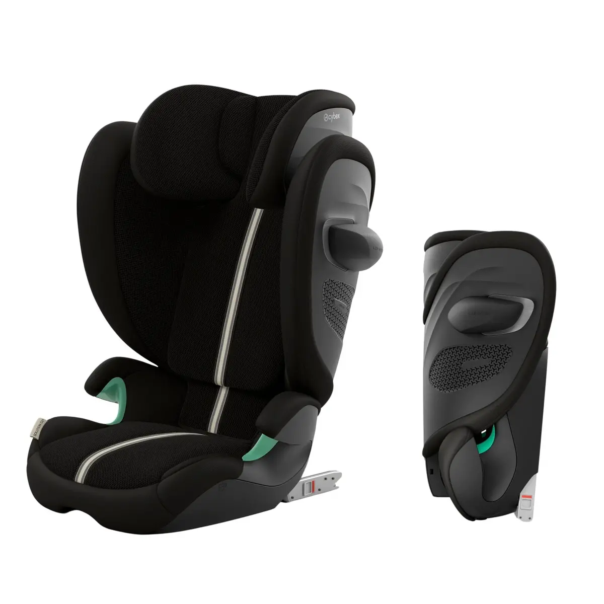 Cybex Solution G2 Plus I-Fix Highback Booster Moon Black 1