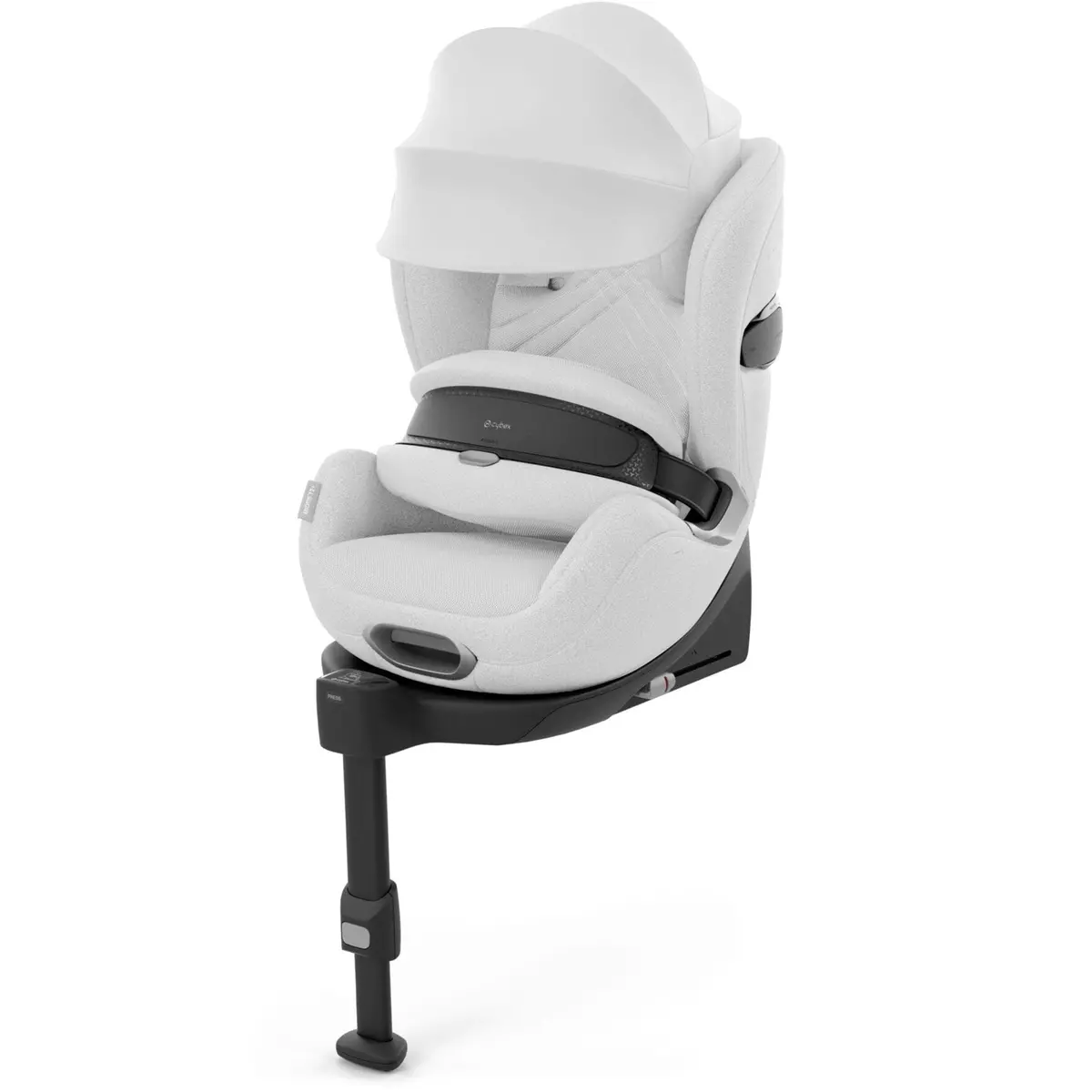 Cybex Anoris T2 I-Size Plus Car Seat - Platinum White 1