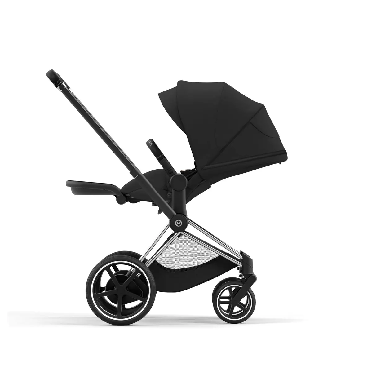 Cybex E-Priam Travel System With Cloud T - Sepia Black 5