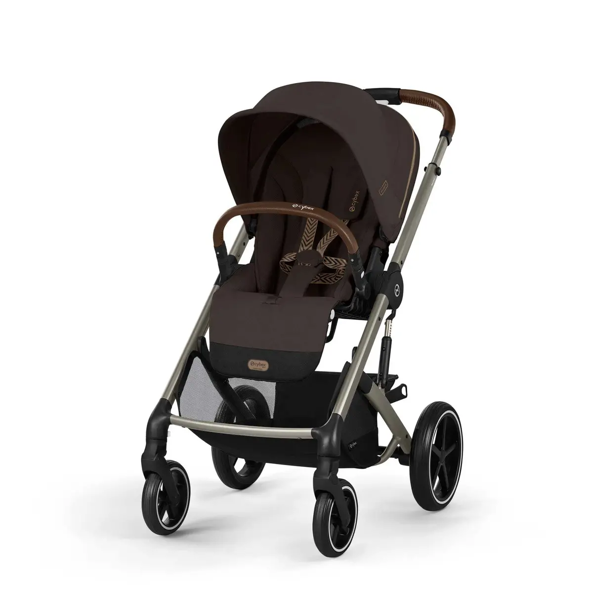 Cybex Balios S Lux Luxury Bundle - Taupe/Chocolate Brown 2