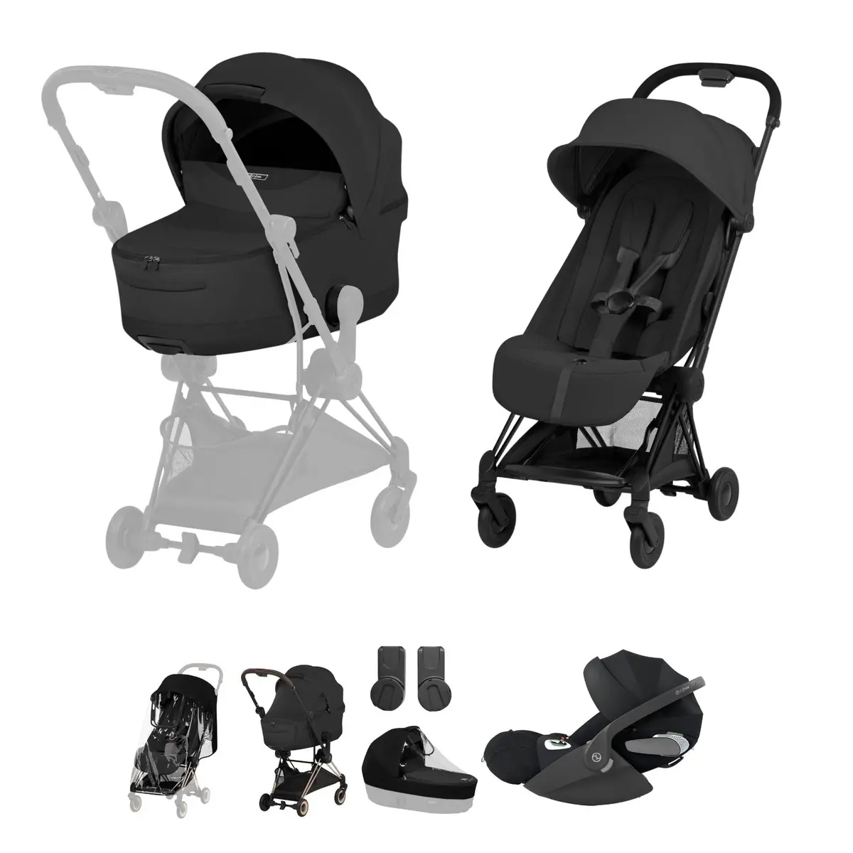 Cybex Coya Ultimate Bundle - Style Collection - Sepia Black 2