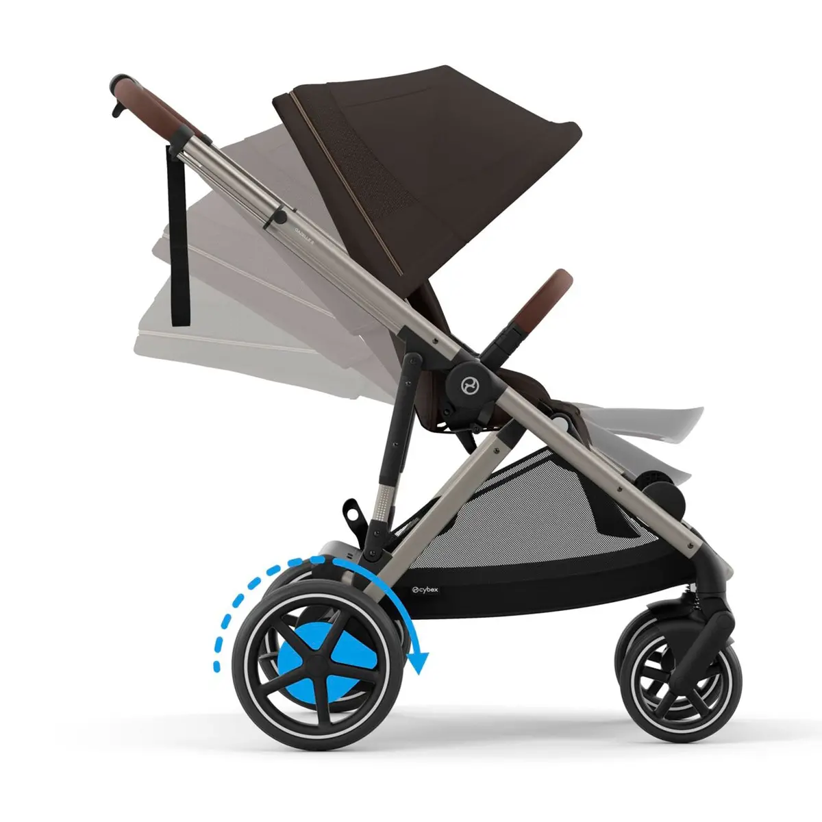 Cybex Egazelle S Luxury Kit - Chocolate Brown 8