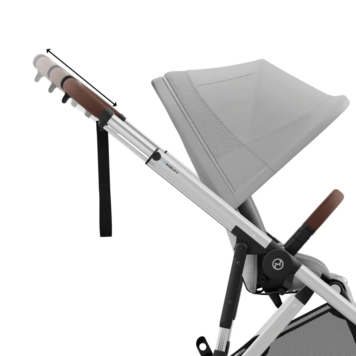 Cybex Egazelle S Twin Luxury Pushchair Bundle - Stone Grey 6