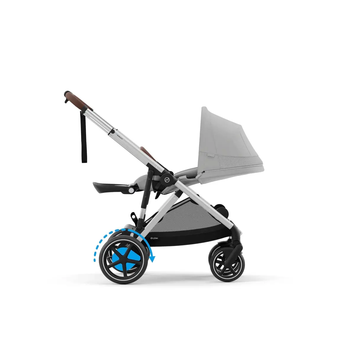Cybex Egazelle S Twin Luxury Pushchair Bundle - Stone Grey 5