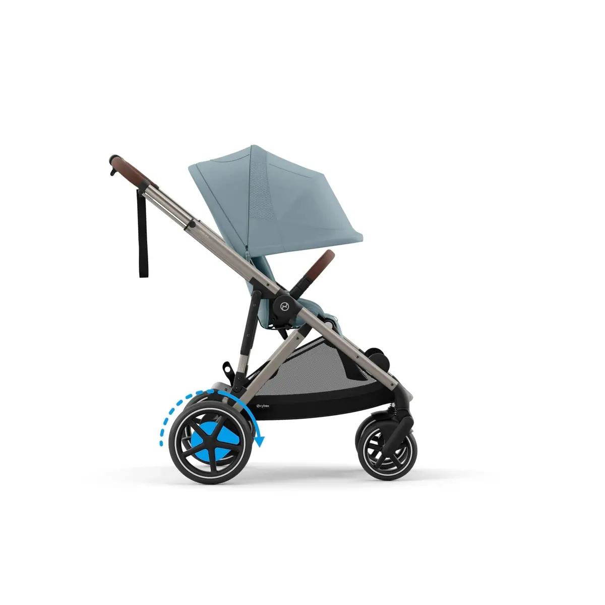 Cybex Egazelle S Twin Luxury Pushchair Bundle - Stormy Blue 4