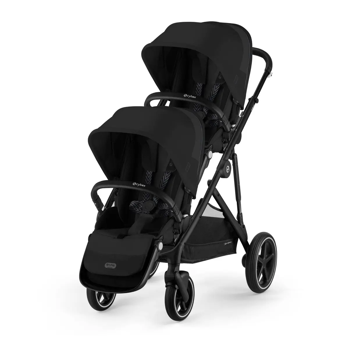 Cybex Gazelle S Twin Luxury Pushchair Bundle - Moon Black 2