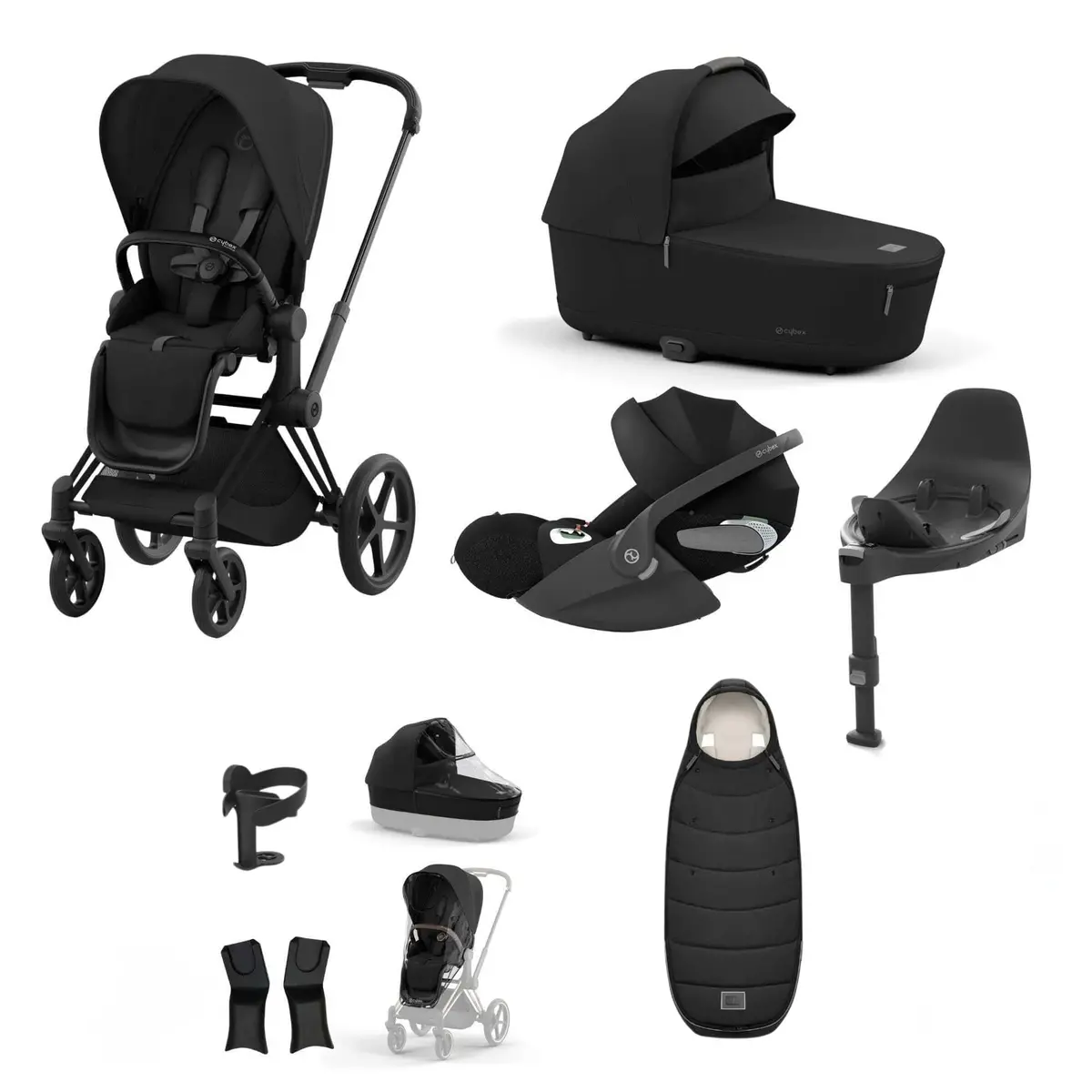 Cybex Priam Essential Travel Bundle - Sepia Black 5